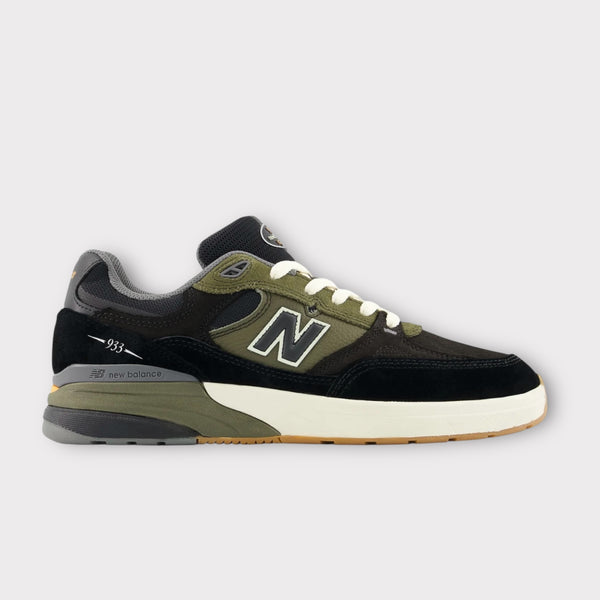 New Balance NM933 Black Olive Andrew Reynolds Pro Model