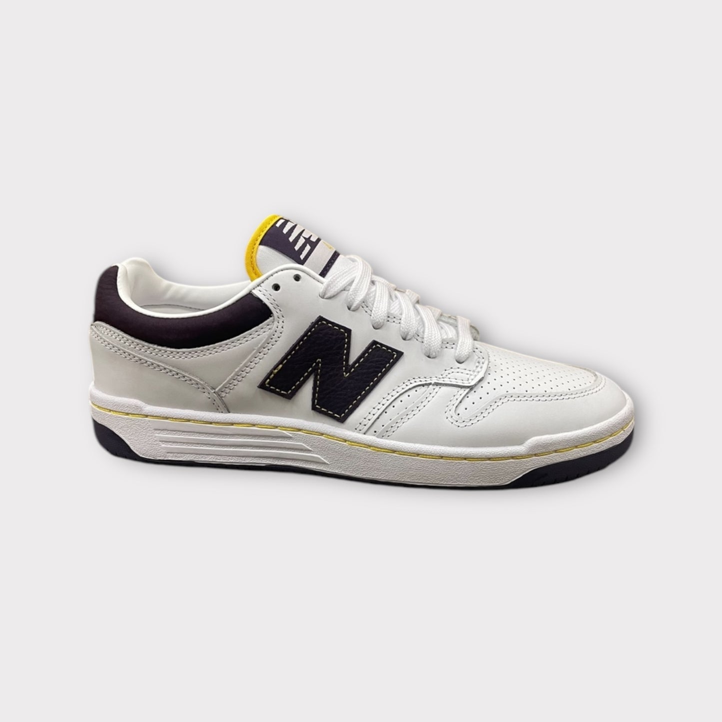 New Balance Numeric 480 White Purple Gold