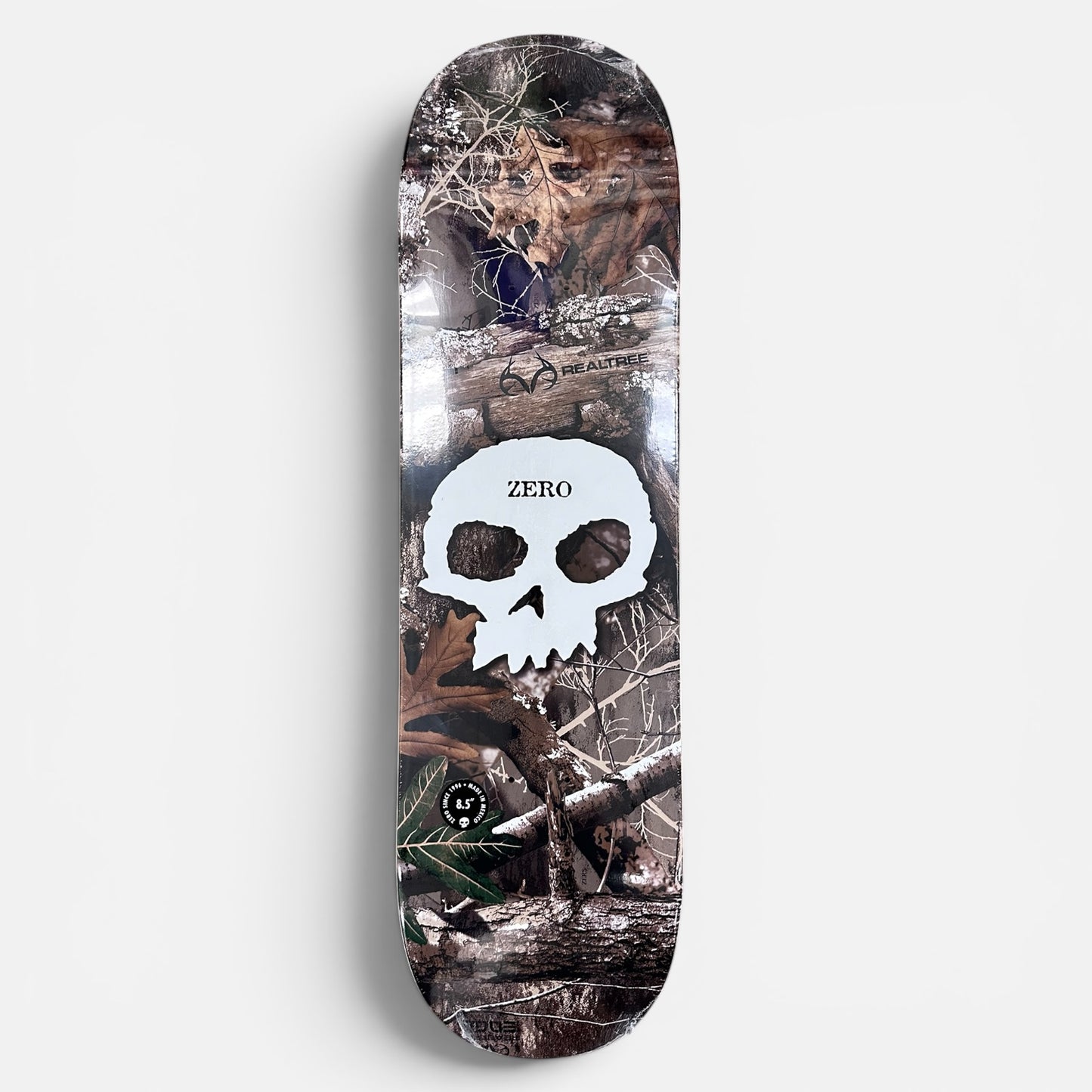 Zero Skull x Real Tree 8.5 Skateboard Deck