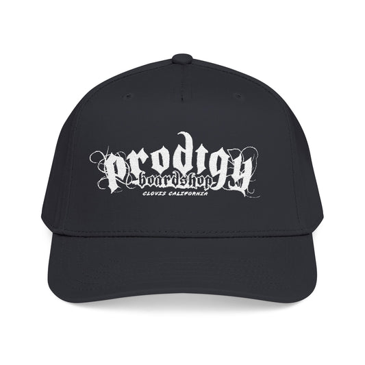 Prodigy Snapback Hat Mid Profile Blk/Wht