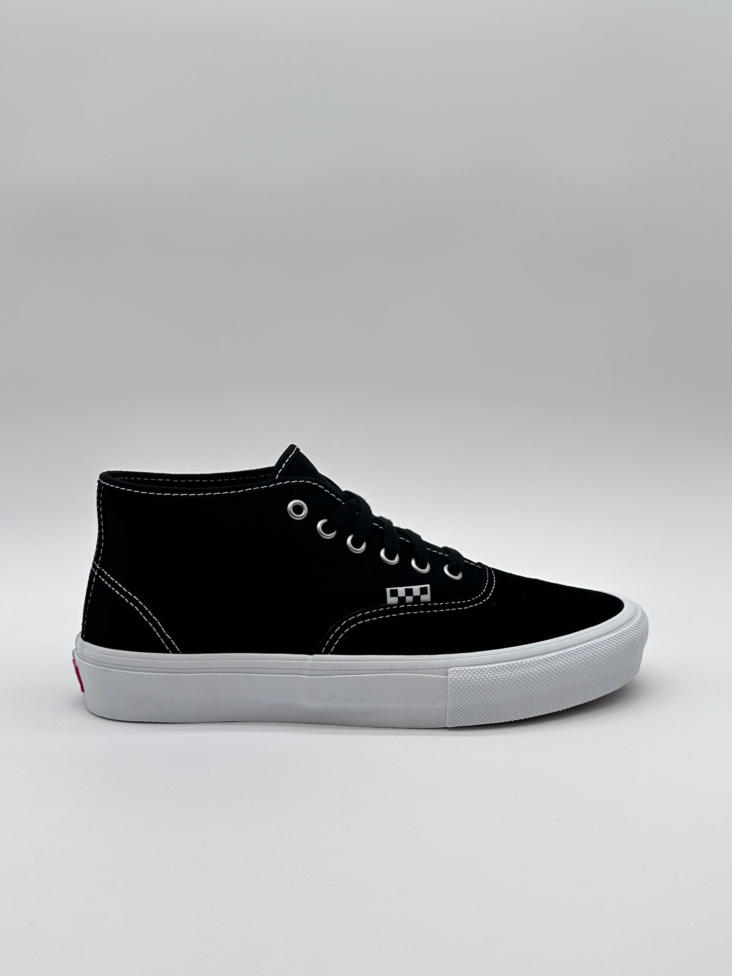 Vans Skate Authentic Mid Black White