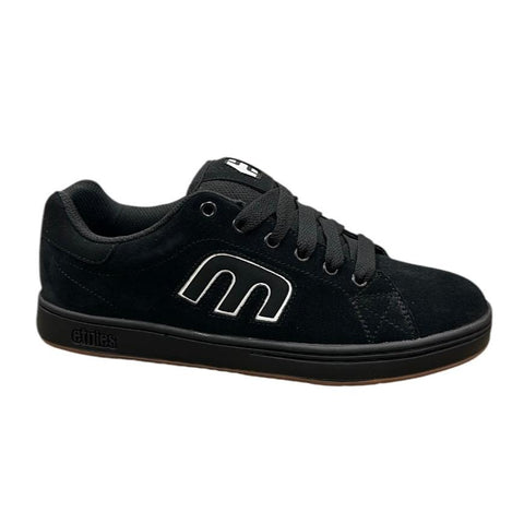 Etnies Callicut Black White Suede Shoes