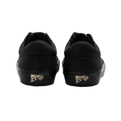 Last Resort AB VM004-Milic Waxed Leather Worn Black/Black