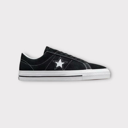 CONVERSE ONE STAR PRO BLACK SUEDE