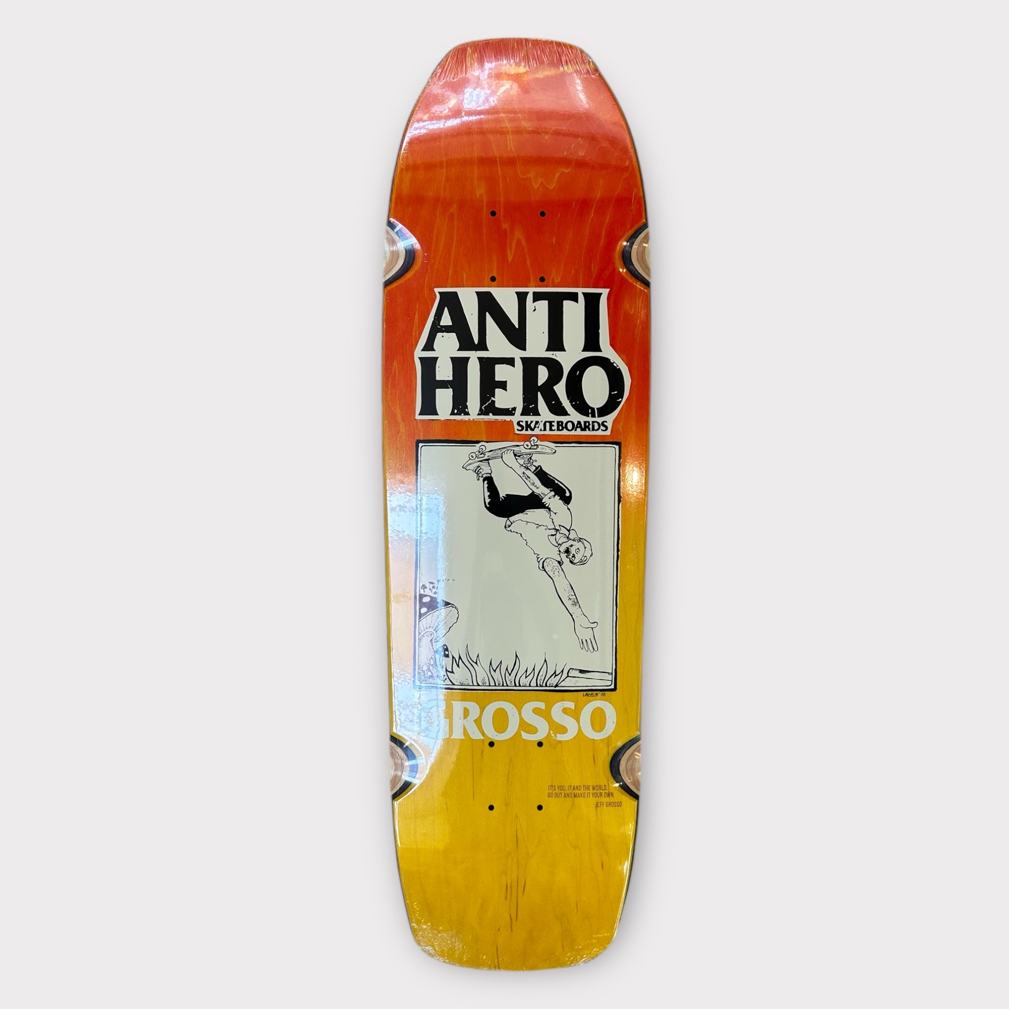 Antihero Jeff grosso  Lance mountainシリーズ Antihero Lance Mountain Series (Grosso) w/ Signed and Framed