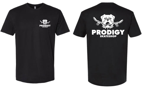 Prodigy Shop T-Shirt Black Bulldog